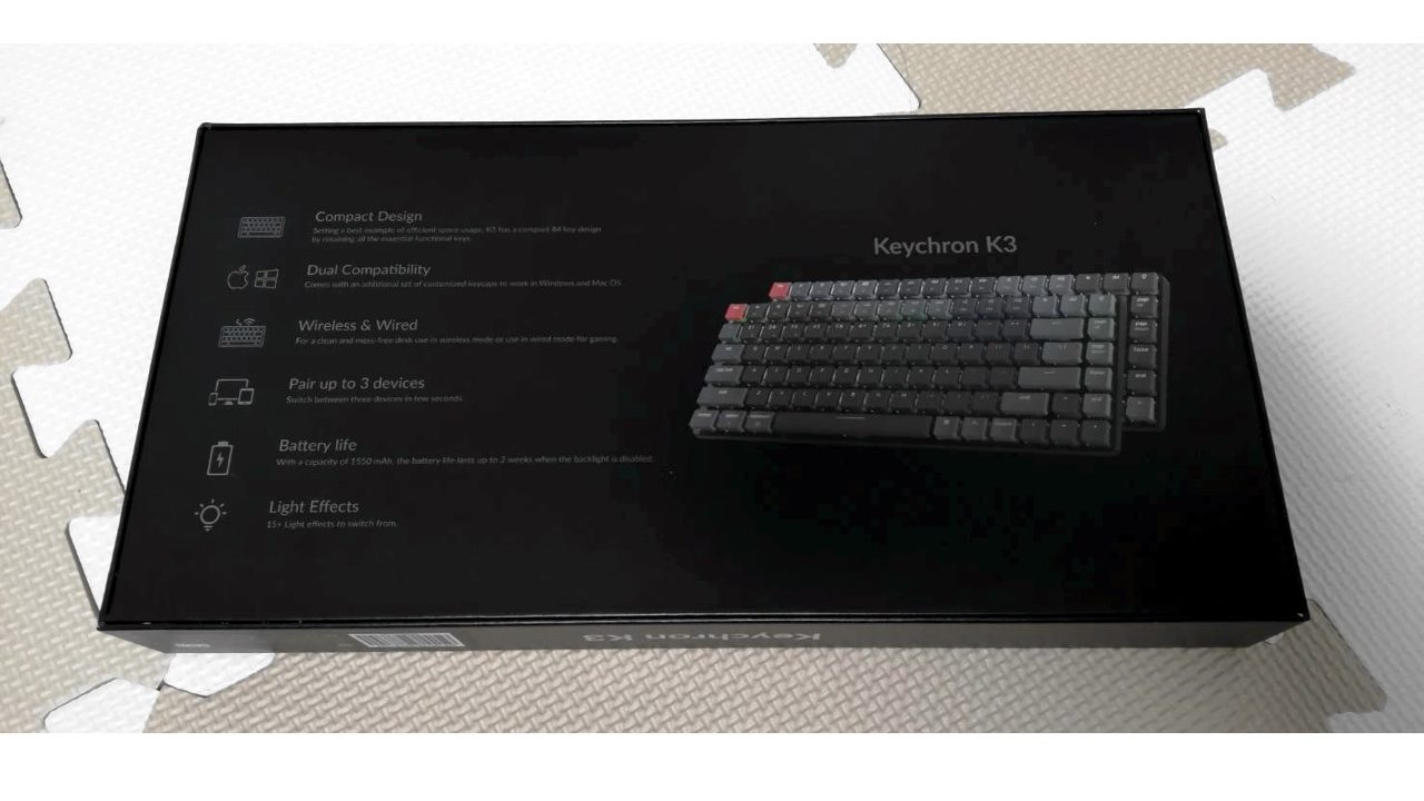 Keychron K3 使用感レビュー 最高レベルの軽量メカニカルキーボード Sakitablog